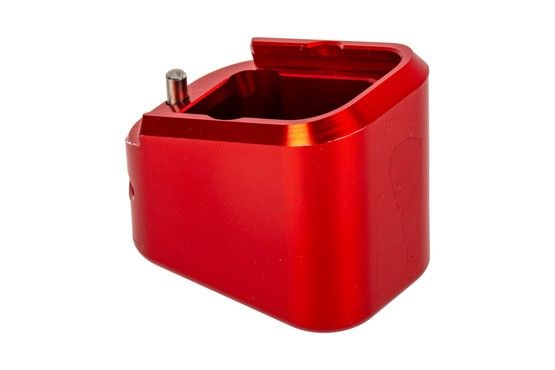 The Taran Tactical +6 G17 Base Pad is machined from aluminum